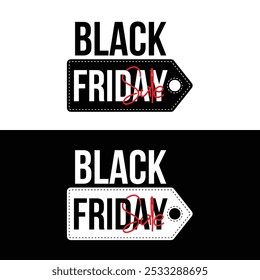 BlackFriday Sale Big Offer Tag Badge