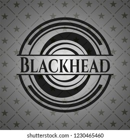 Blackhead retro style black emblem