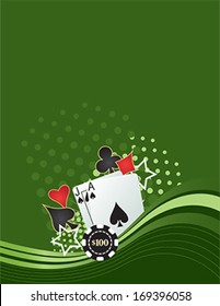 Blackjack background gaming image