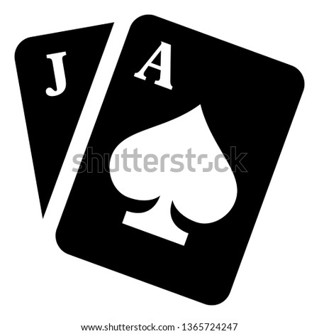 Blackjack Card Game Icon