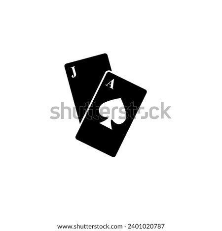 Blackjack concept line icon. Simple element illustration. Blackjack concept outline symbol design.