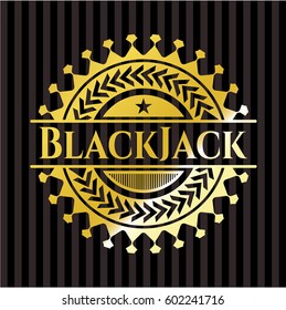 BlackJack golden emblem