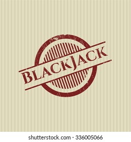 Sello grunge BlackJack