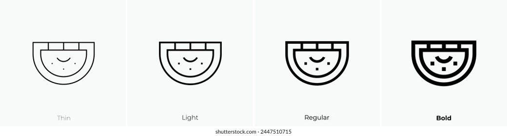 blackjack icon. Thin, Light Regular And Bold style design isolated on white background