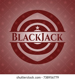 BlackJack red emblem