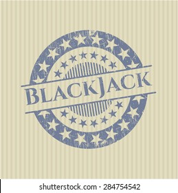 Sello de goma BlackJack