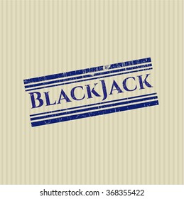 Sello de goma BlackJack