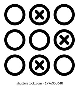 Blacklist code icon. Outline Blacklist code vector icon for web design isolated on white background