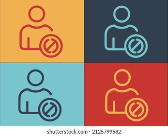 Blacklist Tag Logo Template, Simple Flat Icon of blacklist,tag,black