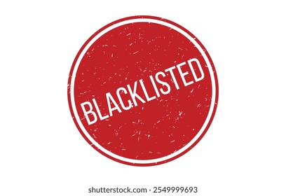 ILUSTRACIÓN VECTORIAL de sello de goma aislada sobre fondo blanco