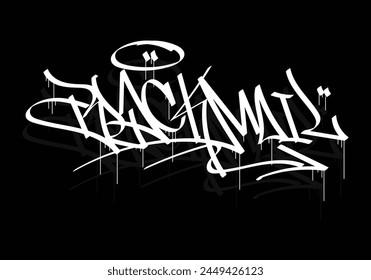 BLACKMAIL graffiti tag style design