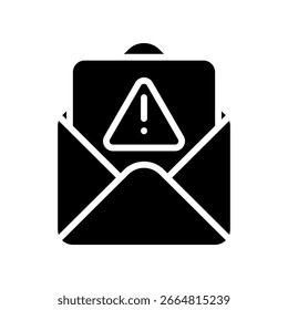 Blackmail Icon Glyph Vector Illustration