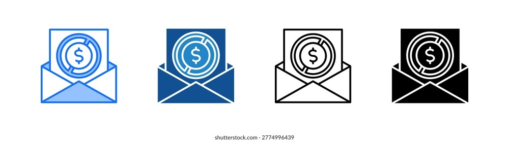 Blackmail Multiple Style Icon Set