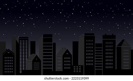 Blackout concept. Power outage in the city. Houses against the background of the . Destruction by rocket attacks of electric networks of Ukraine. Russian aggression.