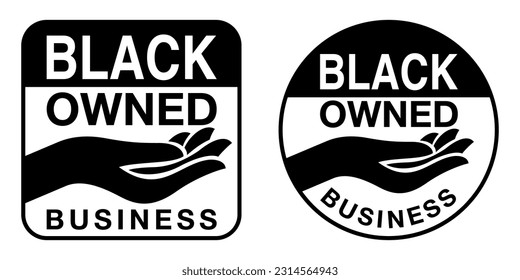 Black-Owned business stamp - for firm with African-American owners holding at least a 51 percent stake in the business