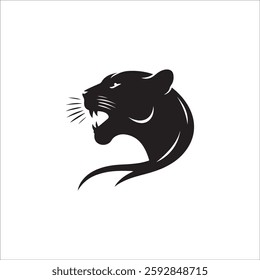 Black-Panther-Silhouette-Vector – Wild Animal Illustration