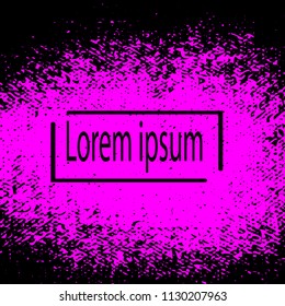 black-pink abstract grunge background. vector illustration