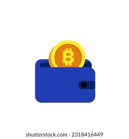 BlackRock Bitcoin Tranding Crypto For beginners, coins in blue wallets