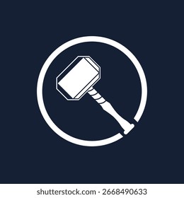 blacksmith abstract logo modern style