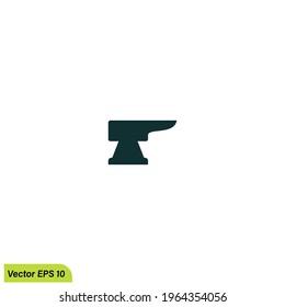 blacksmith icon vector simple design element