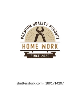 Blacksmith Iron Anvil Foundry Vintage Logo Design