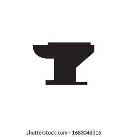 Blacksmith logo template vector icon design