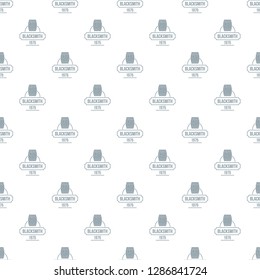 Blacksmith pattern vector seamless repeat for any web design