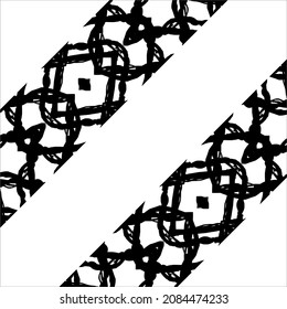 
Patrón De Motivos Resumen Blanco-Negro. Decoración de interiores, exteriores, alfombras, textiles, prendas de vestir, tela, seda, mosaico, plástico, papel, envuelto, tapicería, almohada, sofás, henna, fondo, etc.
