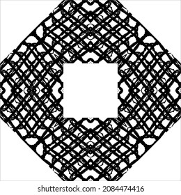 
Black-White Abstract Motifs Pattern. Decoration for Interior, Exterior, Carpet, Textile, Garment, Cloth, Silk, Tile, Plastic, Paper, Wrapping, Wallpaper, Pillow, Sofa, Henna, Background, Ect
