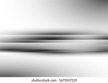 Black-white background, straight lines in motion, a falling shadow.