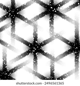 Black-White Frosted Abstract Design Pattern.  Can be used as background, wallpaper, cover, invitation, carpet, fabric,  curtain pattern or as a decorative element. 