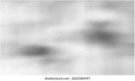 Black-white gradient halftone dots background. Pop art in vector illustration for your creative design 