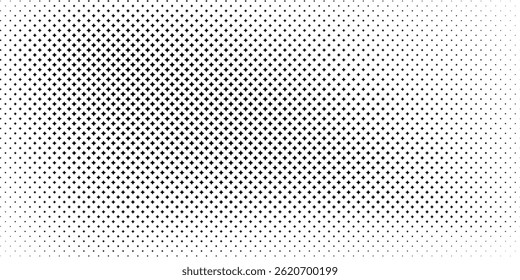 Black-white gradient halftone dots background. Pop art in vector illustration for your creative design. modern eps10