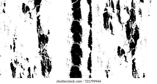 Black-white grunge vector background. Texture monochrome widescreen from stains and cracks. Abstract elements for design and printing