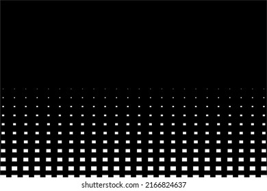 Black-White Rectangle for Modern Decoration Element and for Background. Vector Illustration