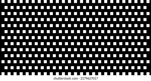 Black-White Rectangles Motifs Pattern. Contemporary Decoration for Interior, Exterior, Carpet, Textile, Garment, Cloth, Silk, Tile, Plastic, Paper, Wrapping, Wallpaper, Background, Ect. Vector 