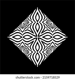 Black-White Stripes Lines Motifs Pattern Inspired by Zebra. Decoration for Interior, Exterior, Carpet, Textile, Garment, Cloth, Silk, Tile, Plastic, Paper, Wrapping, Wallpaper, Pillow, Background, Ect