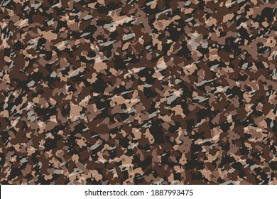 Camuflaje de la vida salvaje de la madera negra, Nuevos patrones de diseño que nunca pasan de moda. Se puede usar en misiones de camuflaje para mezclarse con el suelo.