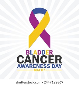 Bladder Cancer Awareness Day. Holiday concept. Template for background, banner, card, poster with text inscription