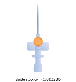 Bladder catheter icon. Cartoon of bladder catheter vector icon for web design isolated on white background
