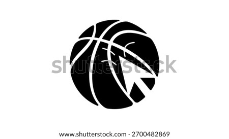 bladder examination, black isolated silhouette