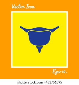 Bladder Icon. Eps-10.