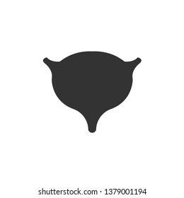 bladder icon. Vector illustration. Organ icon vector