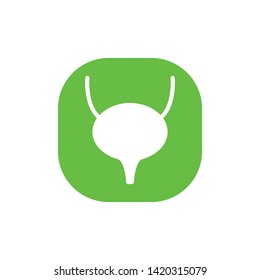 bladder icon. Vector illustration. Organ icon vector