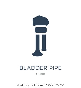 bladder pipe icon vector on white background, bladder pipe trendy filled icons from Music collection, bladder pipe vector illustration