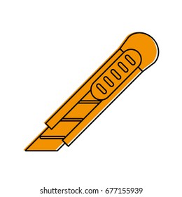 blade cutter stationery supply icon image