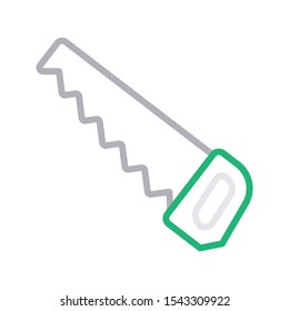 blade cutter vector line color icon 