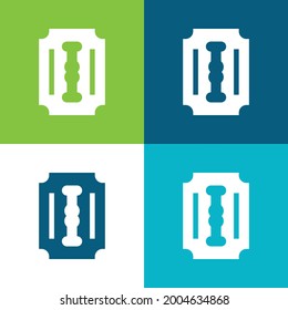 Vierfarbiges Symbol für Blade-Flat mit minimalem Symbolsatz