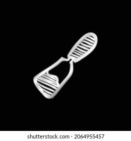 Blade Hand Drawn Construction Tool silver plated metallic icon