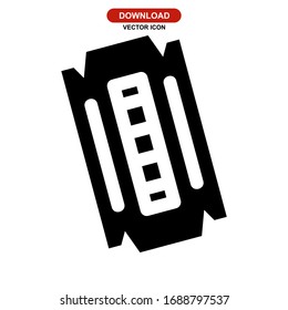 blade icon or logo isolated sign symbol vector illustration - high quality black style vector icons
